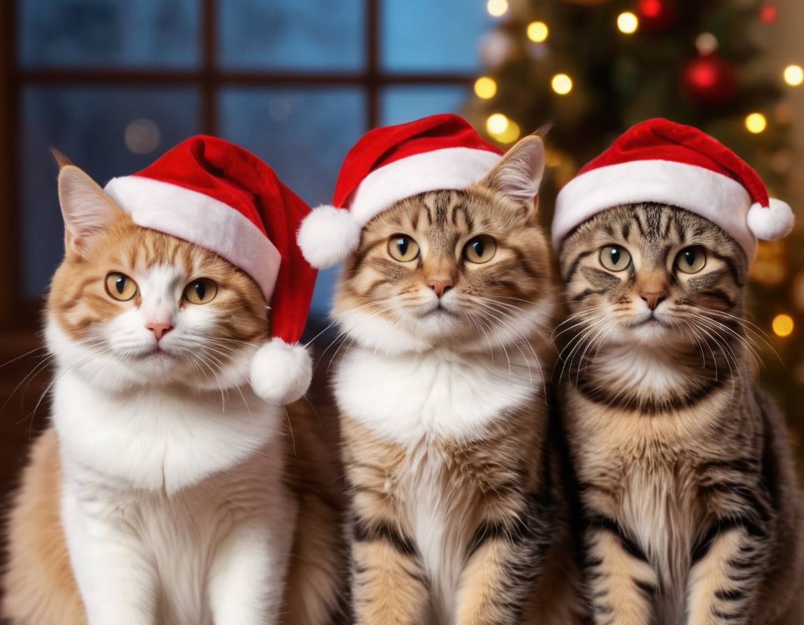 Christmas Cats